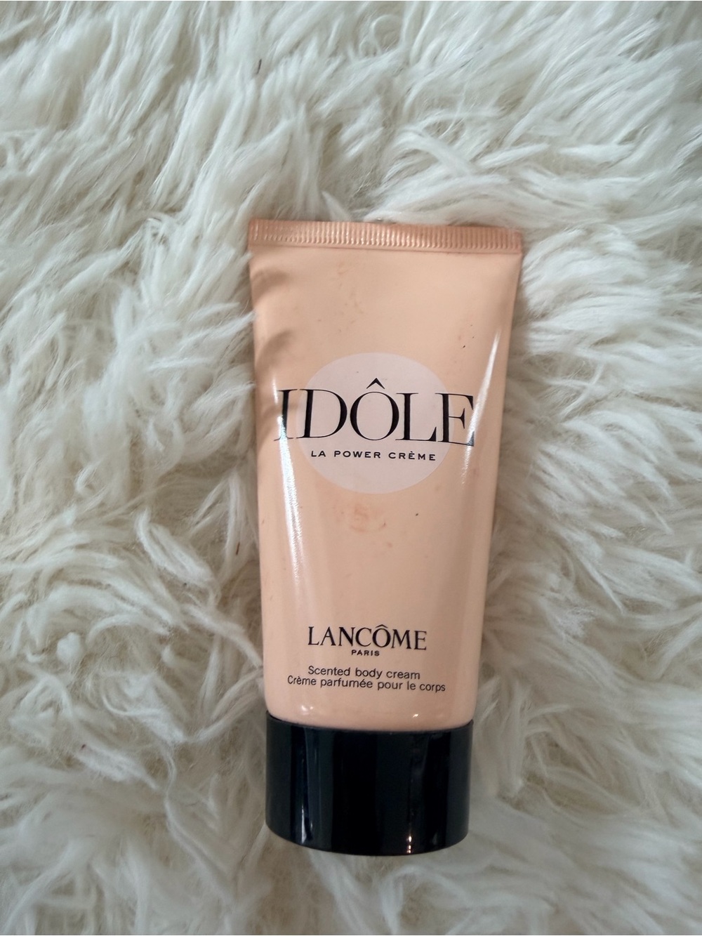 Lancôme Idôle Peach-Pink Scented Body Cream